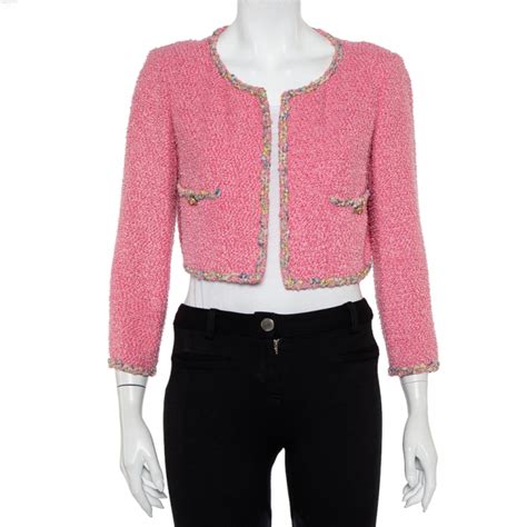 chanel pink jacket 2019|Chanel tweed jacket price.